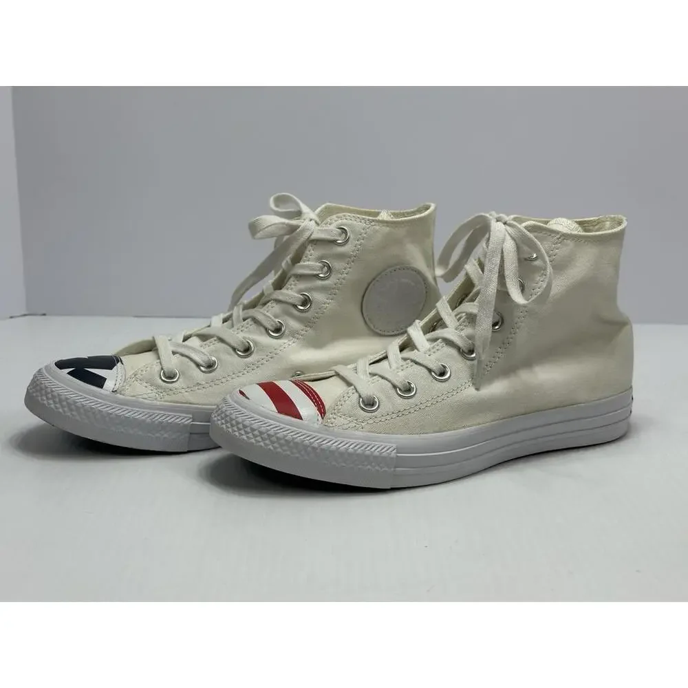 Converse Chuck Taylor All Star USA Flag‎ Toe Stars Stripes Sneakers Unisex Men 6